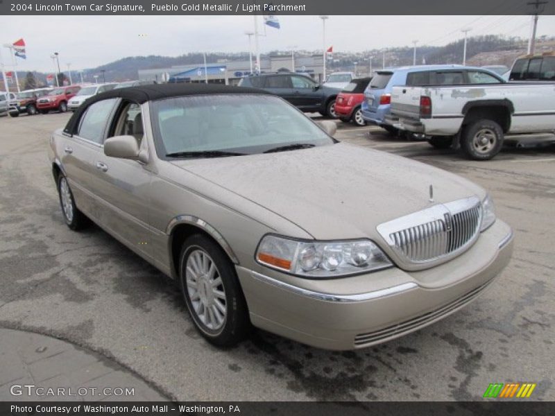 Front 3/4 View of 2004 Town Car Signature