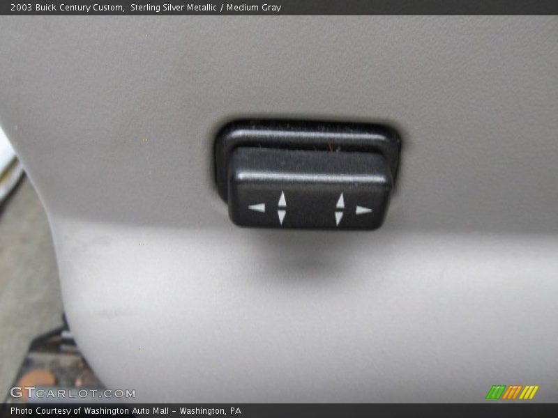 Sterling Silver Metallic / Medium Gray 2003 Buick Century Custom