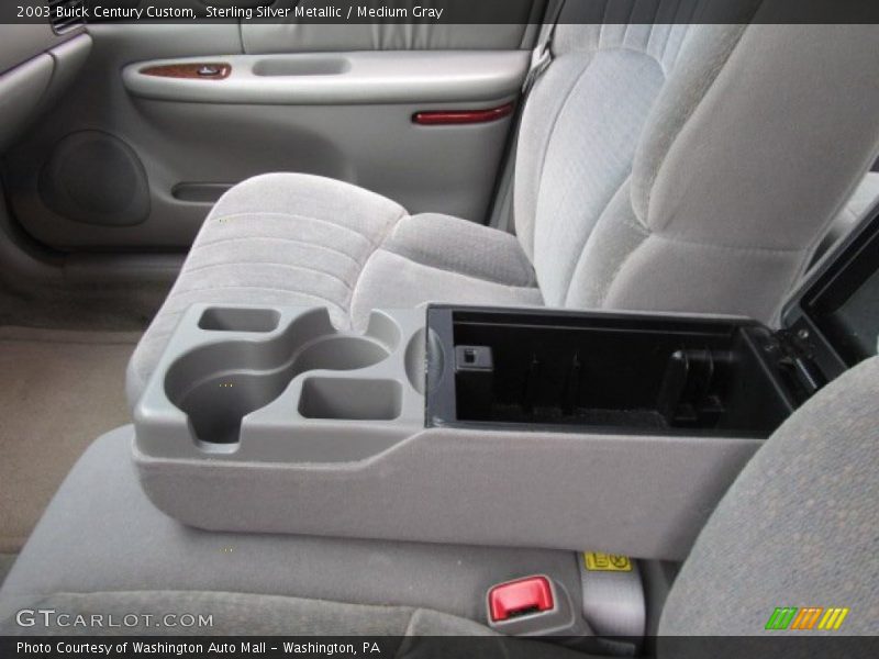 Sterling Silver Metallic / Medium Gray 2003 Buick Century Custom
