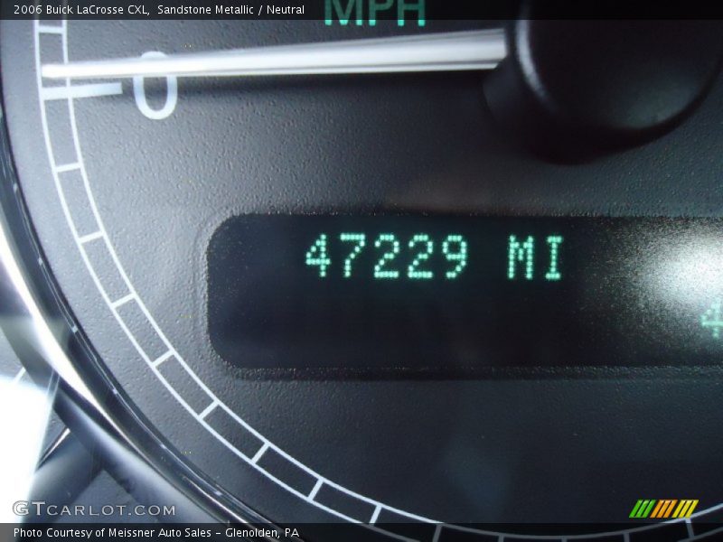 Sandstone Metallic / Neutral 2006 Buick LaCrosse CXL