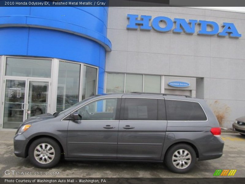 Polished Metal Metallic / Gray 2010 Honda Odyssey EX
