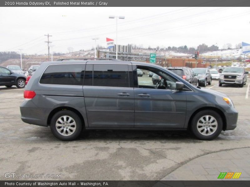 Polished Metal Metallic / Gray 2010 Honda Odyssey EX