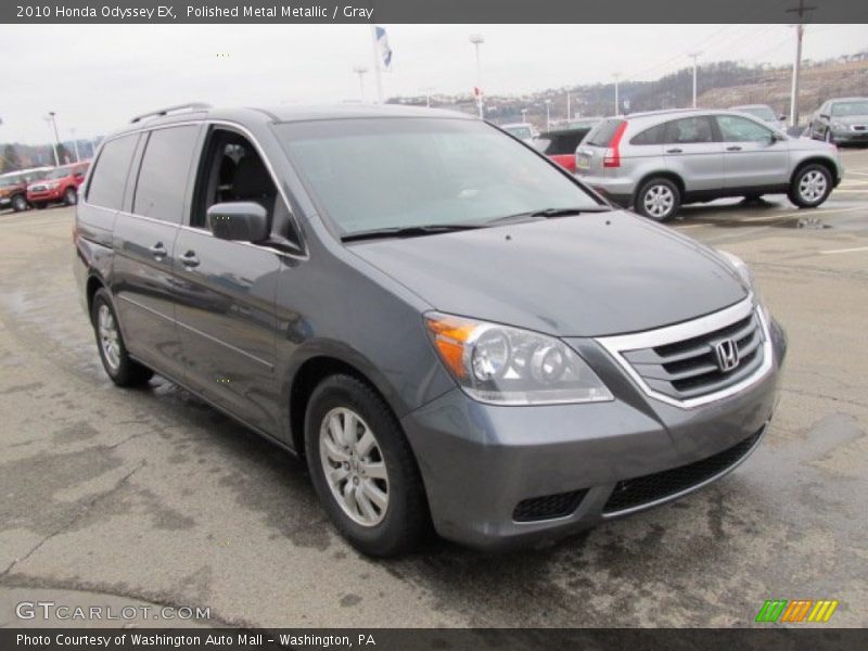 Polished Metal Metallic / Gray 2010 Honda Odyssey EX