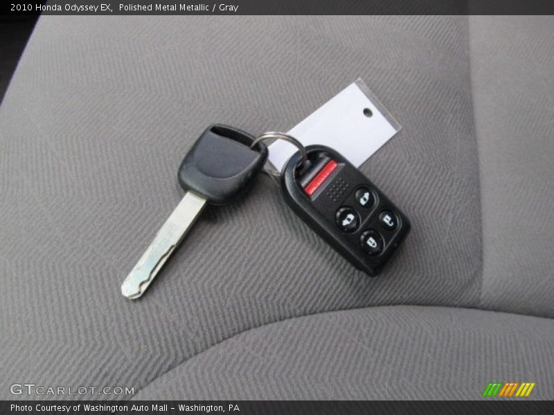 Polished Metal Metallic / Gray 2010 Honda Odyssey EX