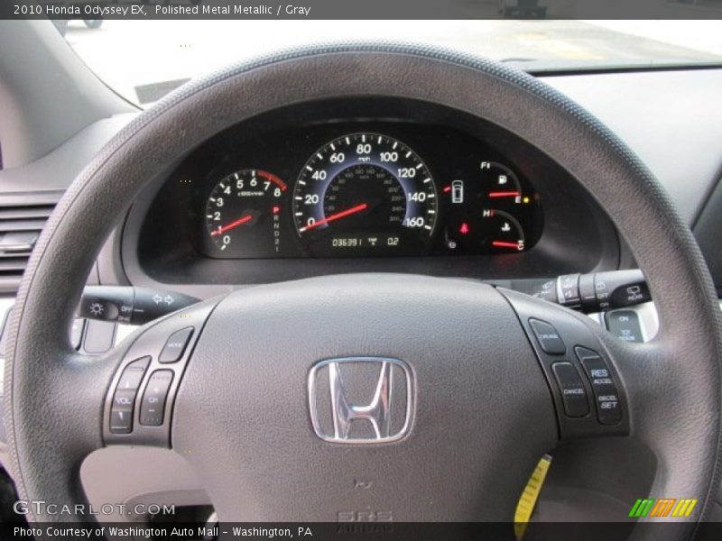 Polished Metal Metallic / Gray 2010 Honda Odyssey EX