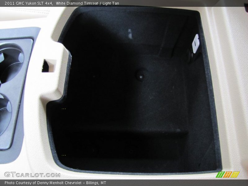 White Diamond Tintcoat / Light Tan 2011 GMC Yukon SLT 4x4