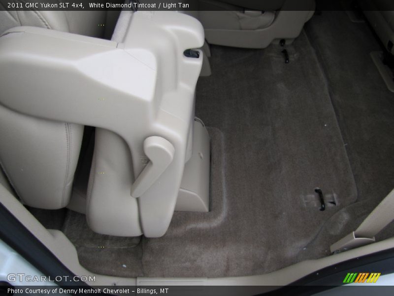 White Diamond Tintcoat / Light Tan 2011 GMC Yukon SLT 4x4