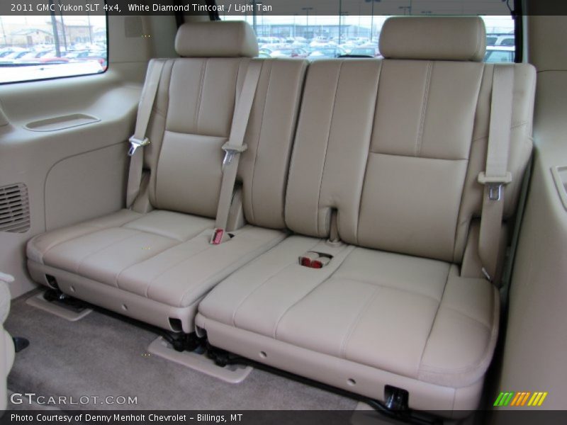 White Diamond Tintcoat / Light Tan 2011 GMC Yukon SLT 4x4
