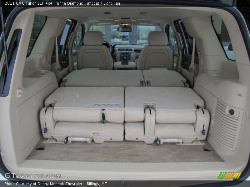 White Diamond Tintcoat / Light Tan 2011 GMC Yukon SLT 4x4