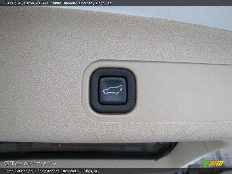 White Diamond Tintcoat / Light Tan 2011 GMC Yukon SLT 4x4