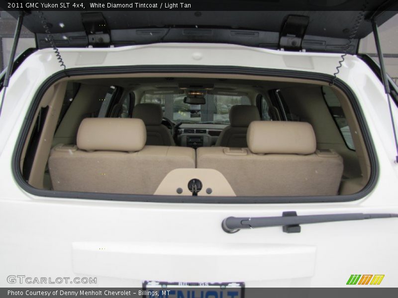 White Diamond Tintcoat / Light Tan 2011 GMC Yukon SLT 4x4