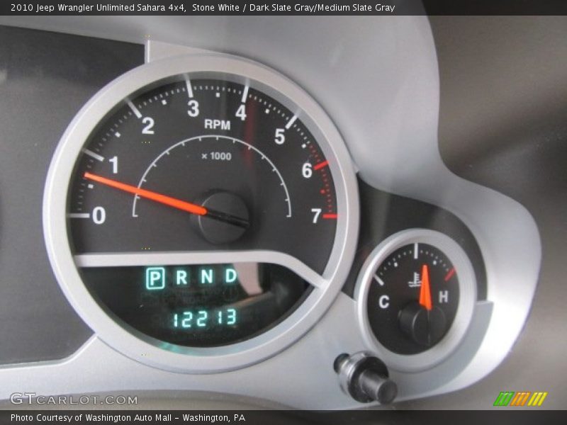 Stone White / Dark Slate Gray/Medium Slate Gray 2010 Jeep Wrangler Unlimited Sahara 4x4