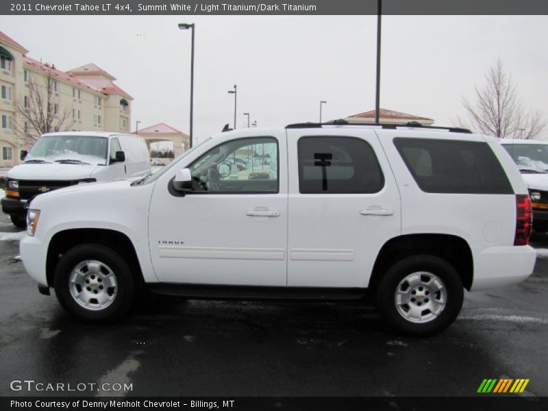 Summit White / Light Titanium/Dark Titanium 2011 Chevrolet Tahoe LT 4x4