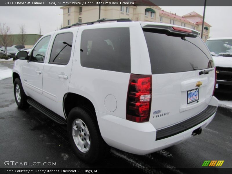 Summit White / Light Titanium/Dark Titanium 2011 Chevrolet Tahoe LT 4x4