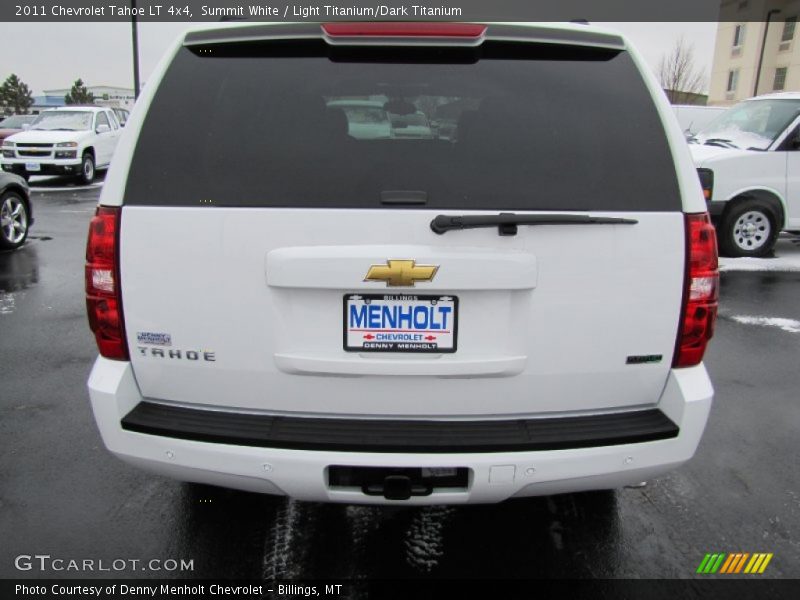 Summit White / Light Titanium/Dark Titanium 2011 Chevrolet Tahoe LT 4x4
