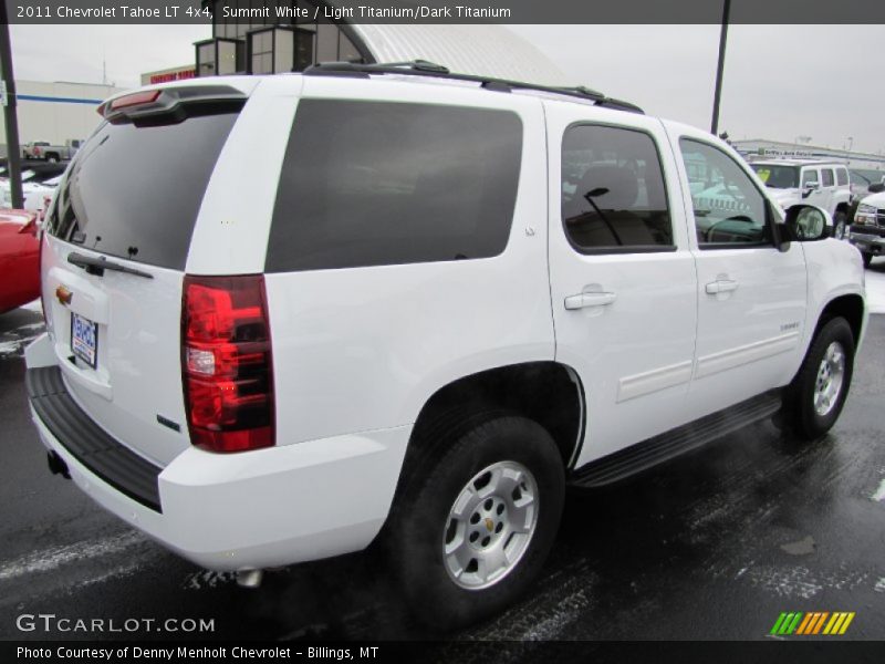 Summit White / Light Titanium/Dark Titanium 2011 Chevrolet Tahoe LT 4x4
