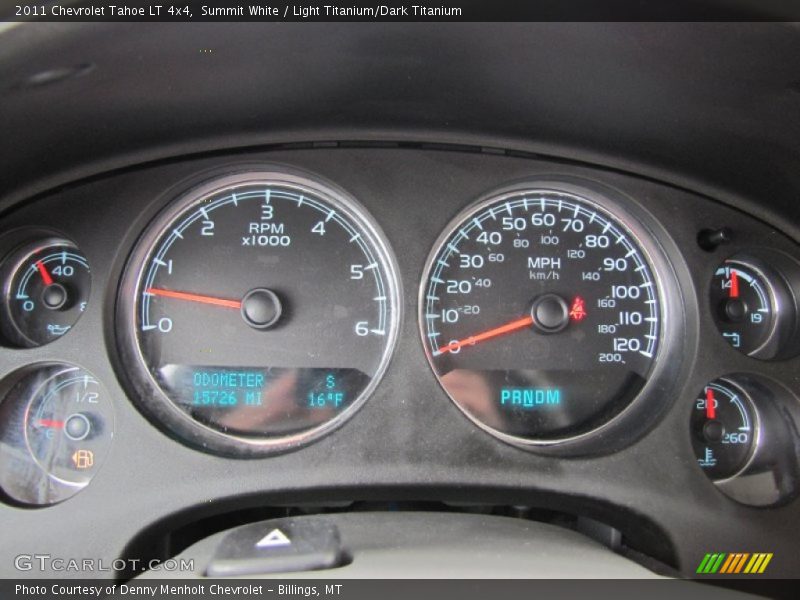 Summit White / Light Titanium/Dark Titanium 2011 Chevrolet Tahoe LT 4x4