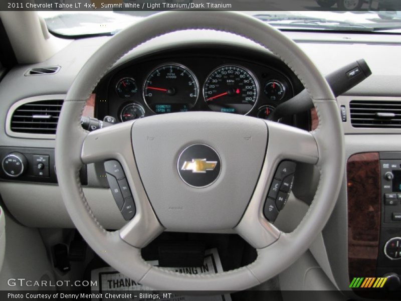 Summit White / Light Titanium/Dark Titanium 2011 Chevrolet Tahoe LT 4x4
