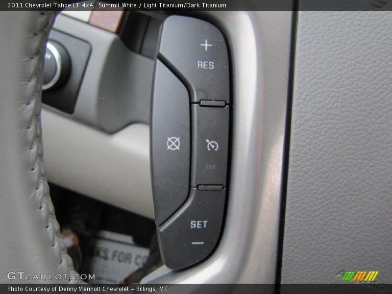 Summit White / Light Titanium/Dark Titanium 2011 Chevrolet Tahoe LT 4x4