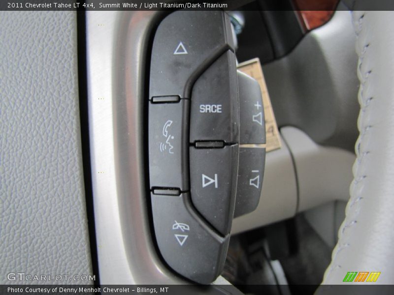 Summit White / Light Titanium/Dark Titanium 2011 Chevrolet Tahoe LT 4x4