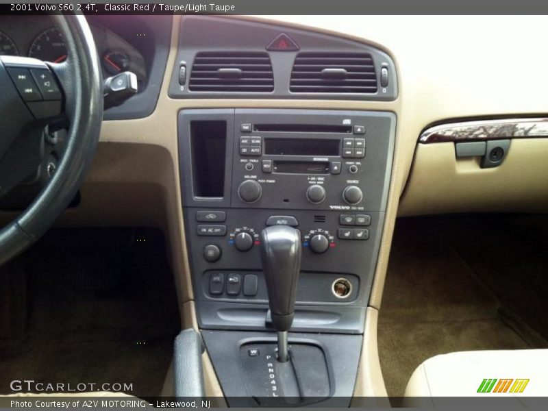 Classic Red / Taupe/Light Taupe 2001 Volvo S60 2.4T