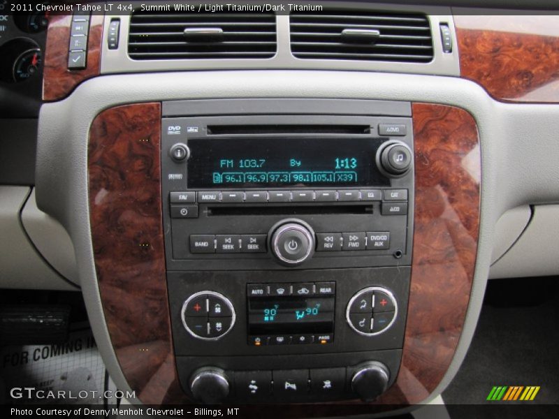 Summit White / Light Titanium/Dark Titanium 2011 Chevrolet Tahoe LT 4x4
