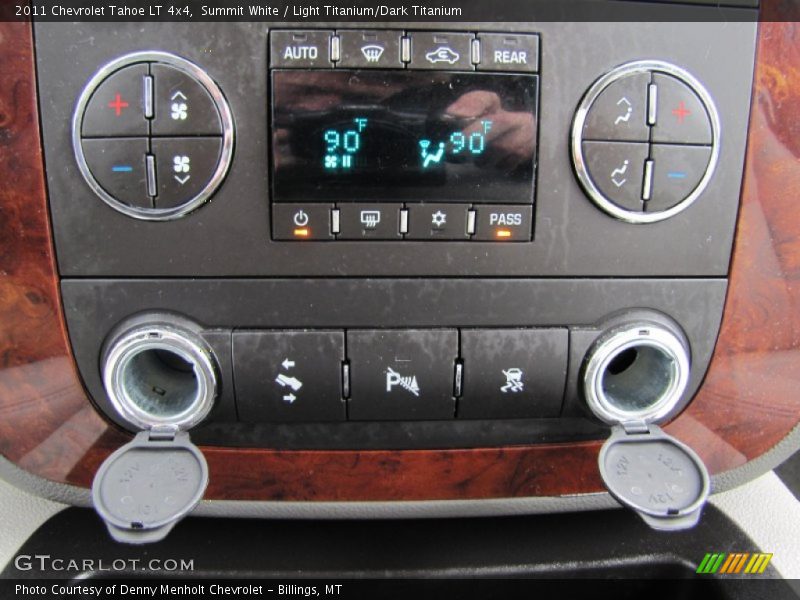Summit White / Light Titanium/Dark Titanium 2011 Chevrolet Tahoe LT 4x4