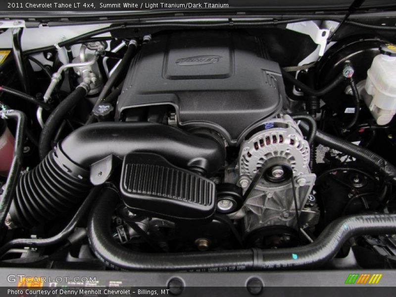 Summit White / Light Titanium/Dark Titanium 2011 Chevrolet Tahoe LT 4x4