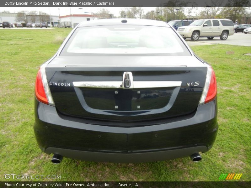 Dark Ink Blue Metallic / Cashmere 2009 Lincoln MKS Sedan