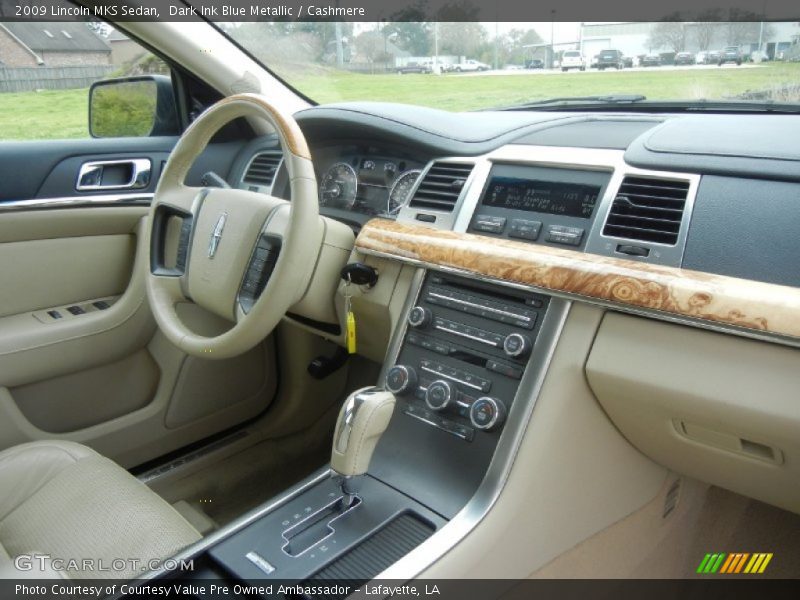 Dark Ink Blue Metallic / Cashmere 2009 Lincoln MKS Sedan