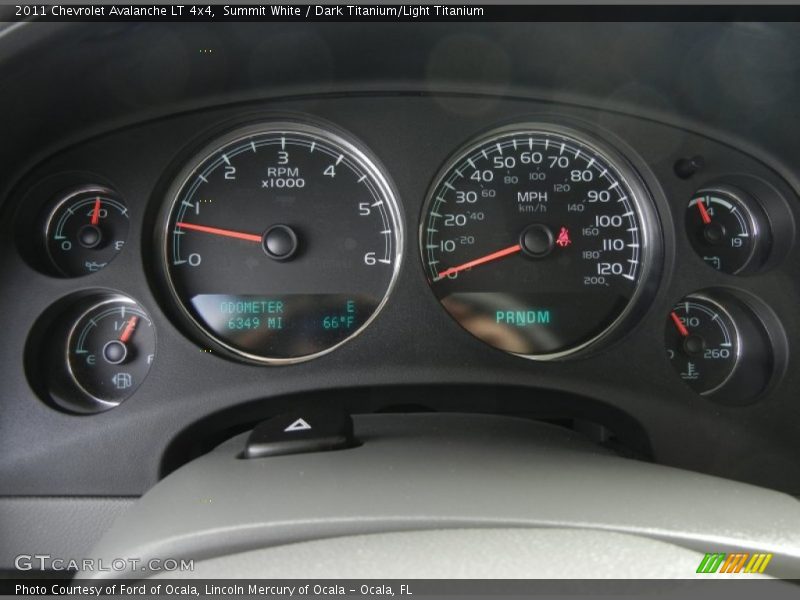 Summit White / Dark Titanium/Light Titanium 2011 Chevrolet Avalanche LT 4x4