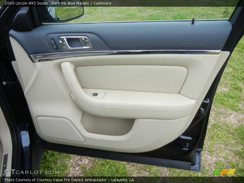 Dark Ink Blue Metallic / Cashmere 2009 Lincoln MKS Sedan