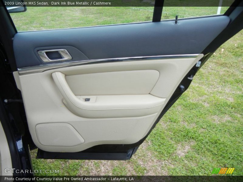 Dark Ink Blue Metallic / Cashmere 2009 Lincoln MKS Sedan