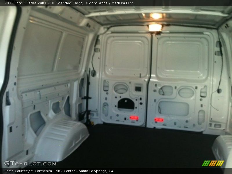 Oxford White / Medium Flint 2012 Ford E Series Van E350 Extended Cargo