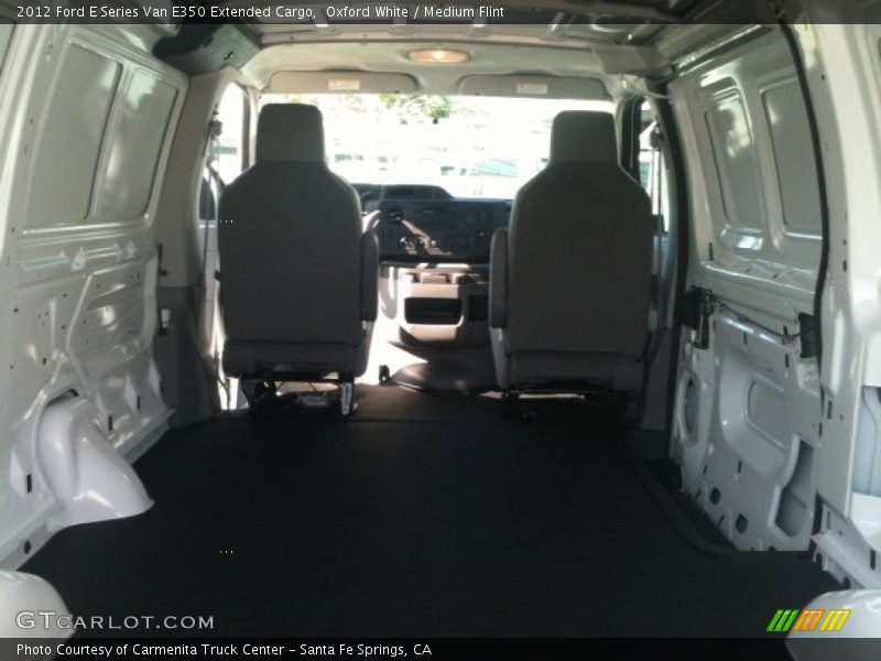 Oxford White / Medium Flint 2012 Ford E Series Van E350 Extended Cargo