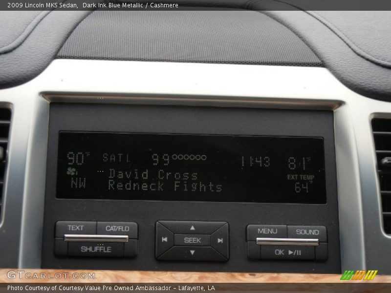 Dark Ink Blue Metallic / Cashmere 2009 Lincoln MKS Sedan