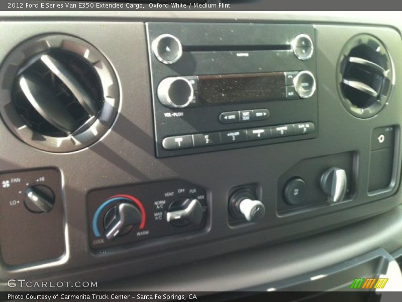 Oxford White / Medium Flint 2012 Ford E Series Van E350 Extended Cargo