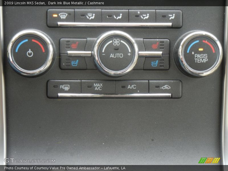 Dark Ink Blue Metallic / Cashmere 2009 Lincoln MKS Sedan