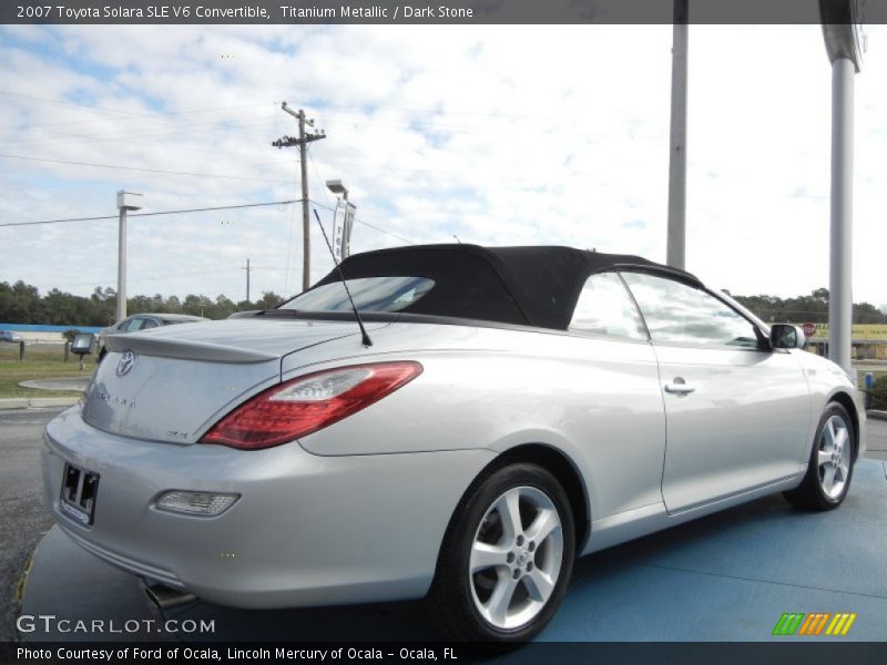 Titanium Metallic / Dark Stone 2007 Toyota Solara SLE V6 Convertible