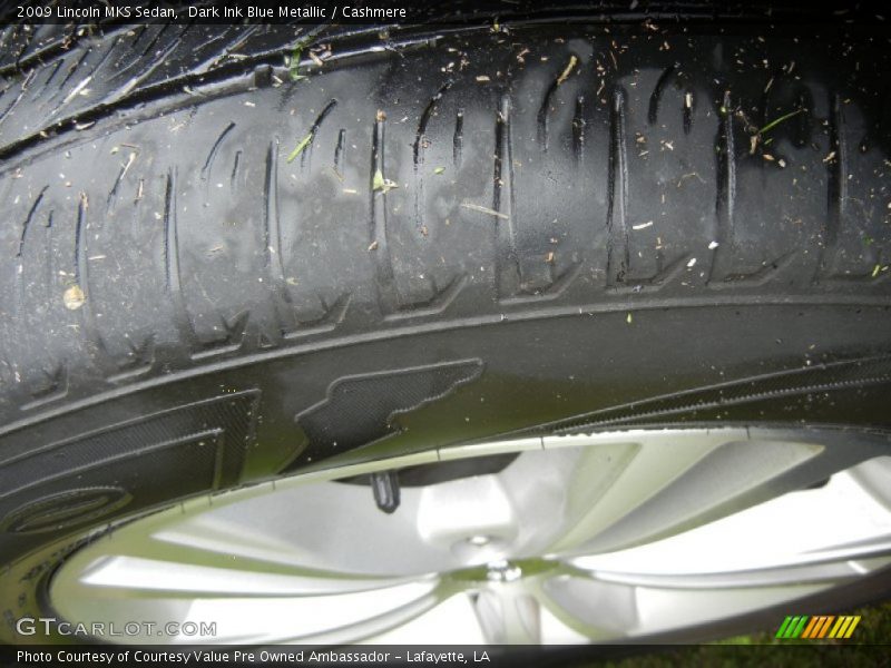 Dark Ink Blue Metallic / Cashmere 2009 Lincoln MKS Sedan