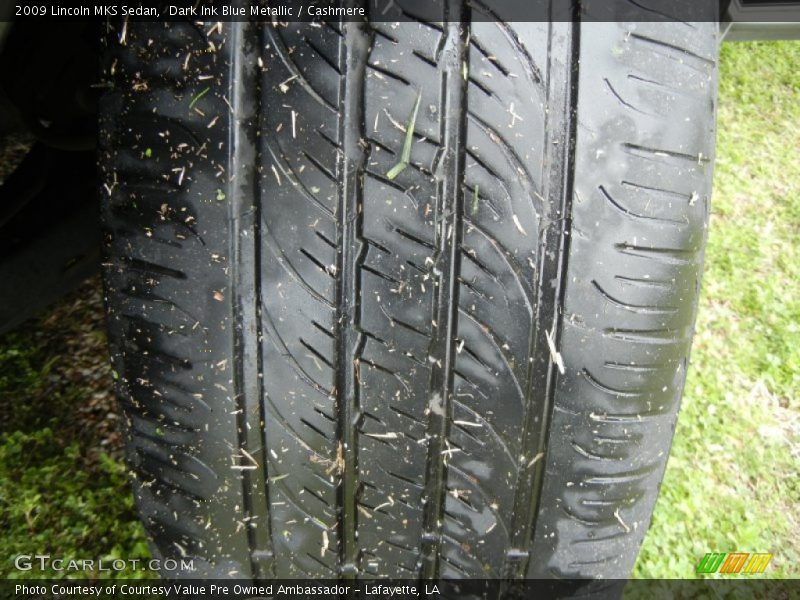 Dark Ink Blue Metallic / Cashmere 2009 Lincoln MKS Sedan