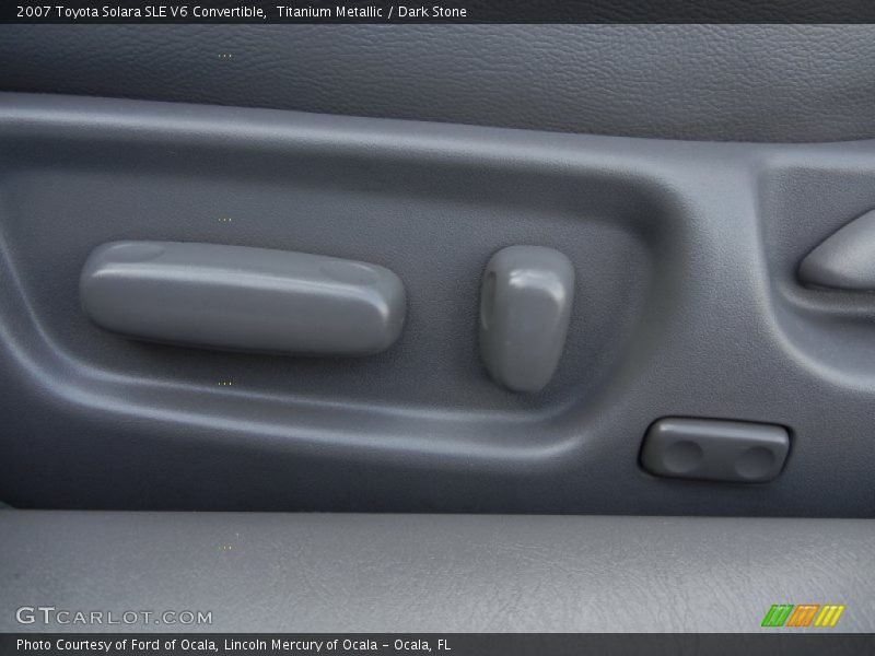 Titanium Metallic / Dark Stone 2007 Toyota Solara SLE V6 Convertible