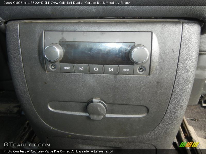 Carbon Black Metallic / Ebony 2009 GMC Sierra 3500HD SLT Crew Cab 4x4 Dually