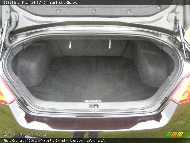 Crimson Black / Charcoal 2011 Nissan Maxima 3.5 S
