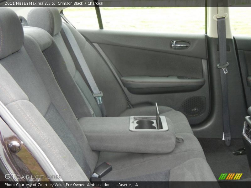 Crimson Black / Charcoal 2011 Nissan Maxima 3.5 S