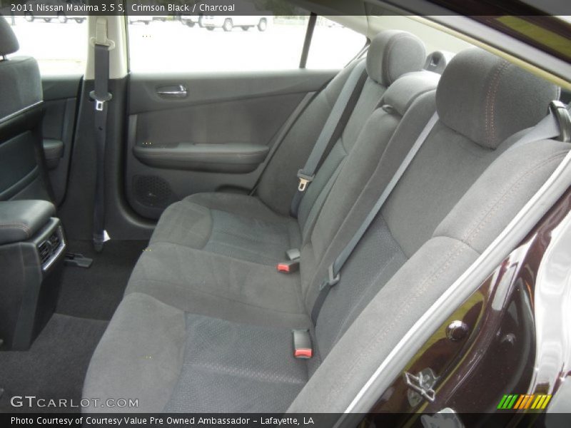 Crimson Black / Charcoal 2011 Nissan Maxima 3.5 S