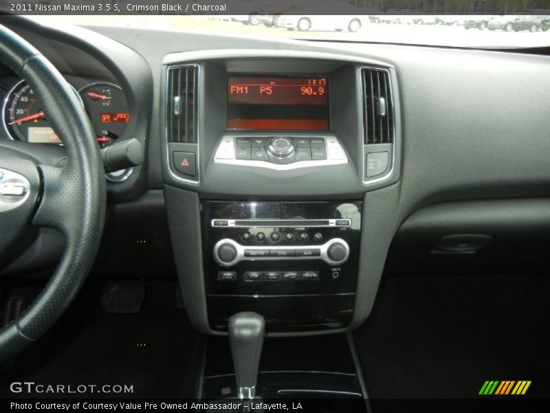 Crimson Black / Charcoal 2011 Nissan Maxima 3.5 S