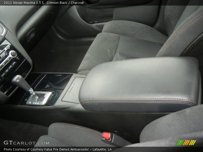 Crimson Black / Charcoal 2011 Nissan Maxima 3.5 S