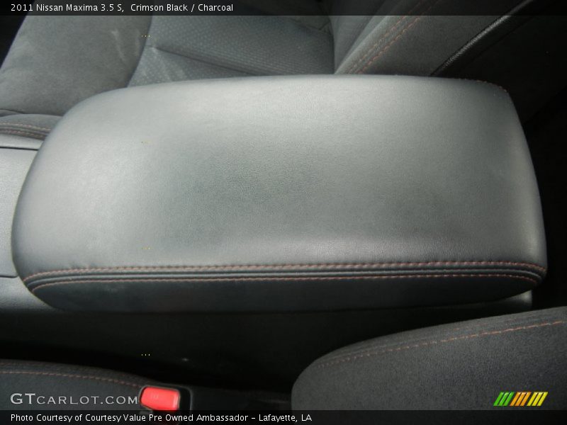Crimson Black / Charcoal 2011 Nissan Maxima 3.5 S
