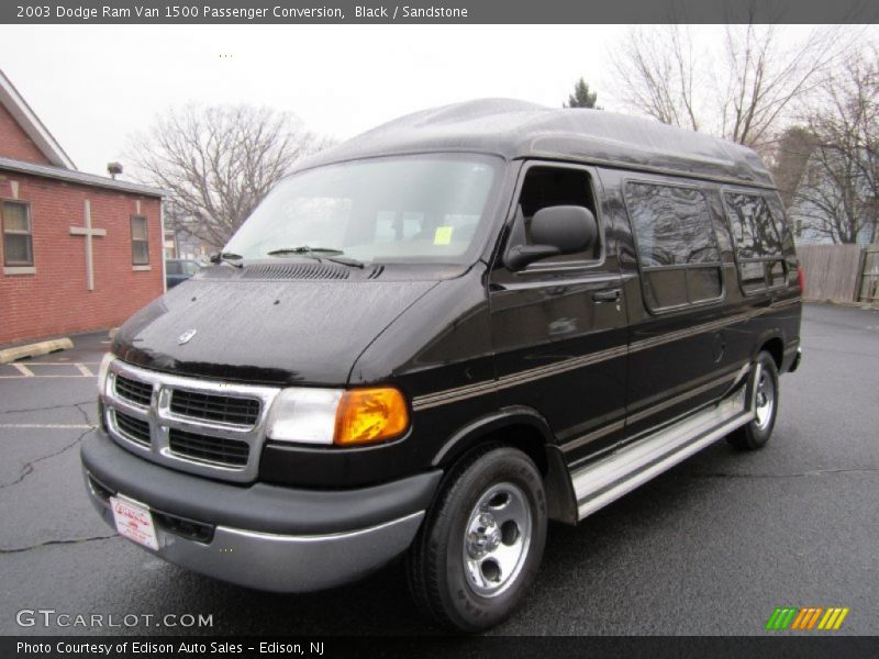 Front 3/4 View of 2003 Ram Van 1500 Passenger Conversion